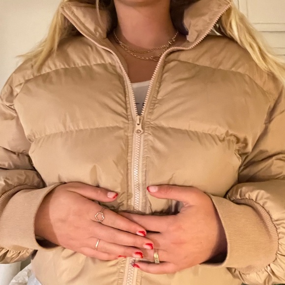 tiger mist tan puffer - Picture 3 of 4